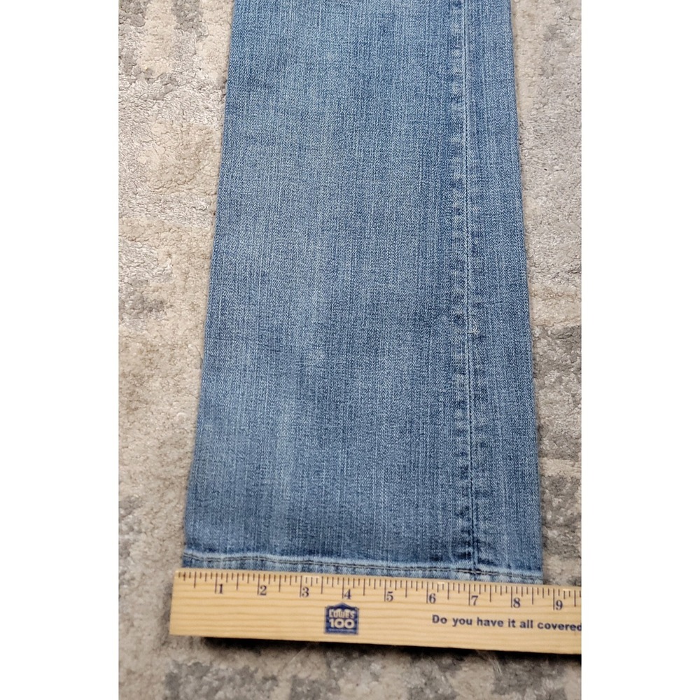 BKE Denim STELLA Women's Stretch Low Rise Straight Blue Jeans Size 27x37.5 - Picture 2 of 10